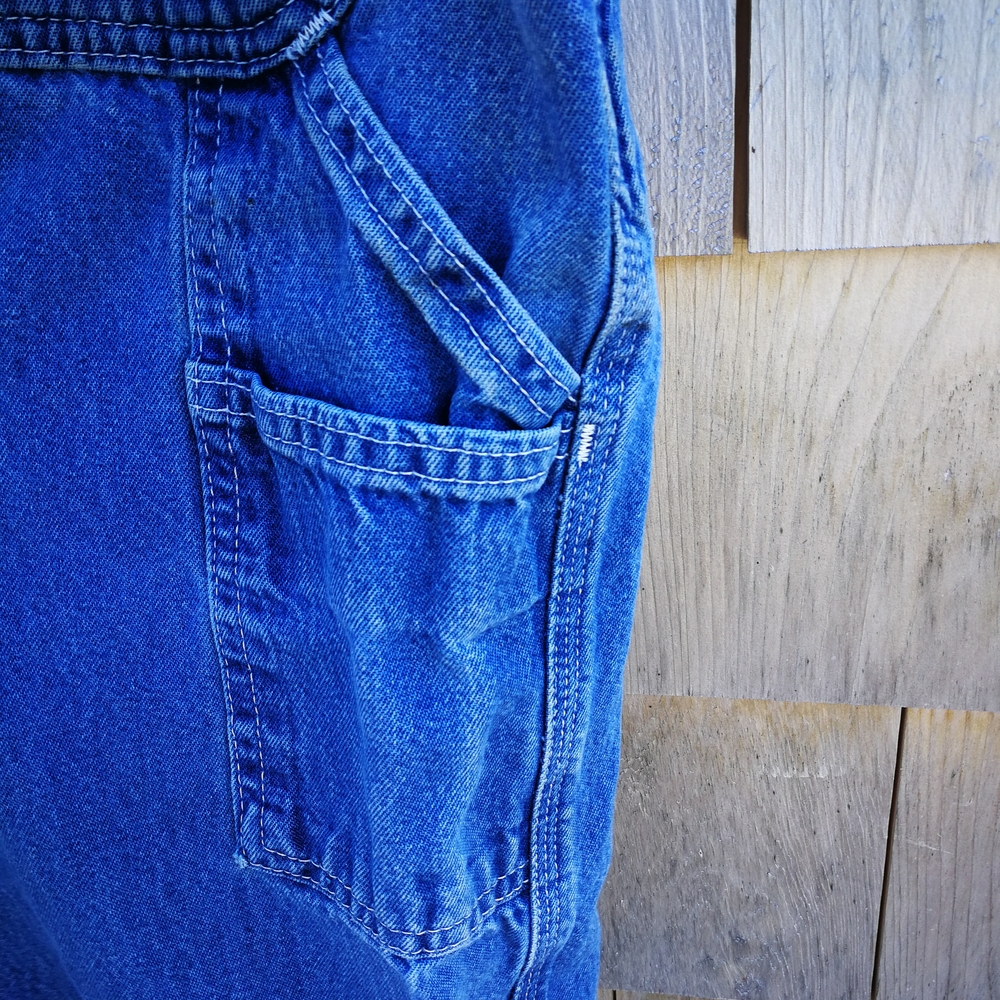 Carhartt Blue Denim Women's Overalls - Picture 11 of 12